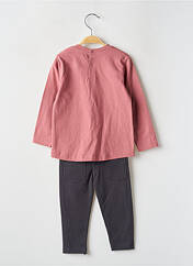 Ensemble pantalon rose BABY BOL pour fille seconde vue