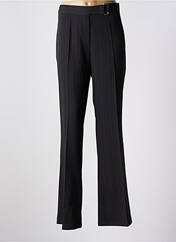 Pantalon flare noir MINA.B pour femme seconde vue