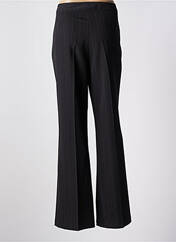 Pantalon flare noir MINA.B pour femme seconde vue