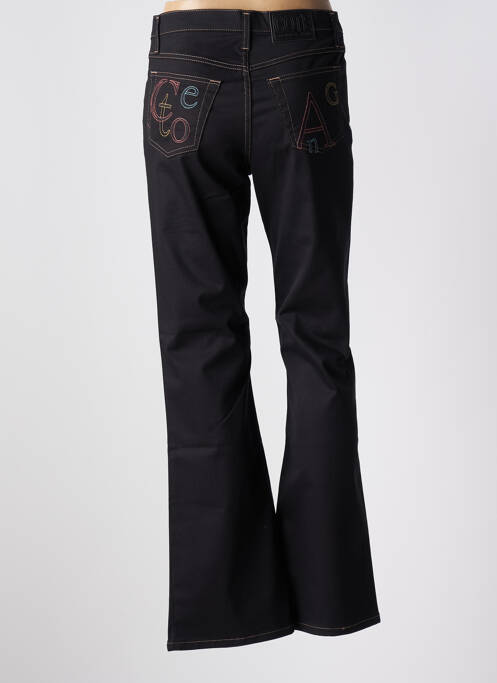 Jean coupe flare noir COTE ANGLAISE pour femme