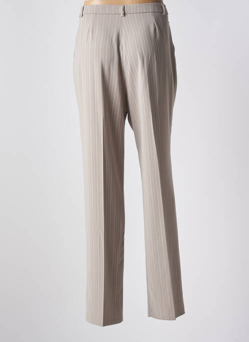 Pantalon droit beige QUATTRO pour femme