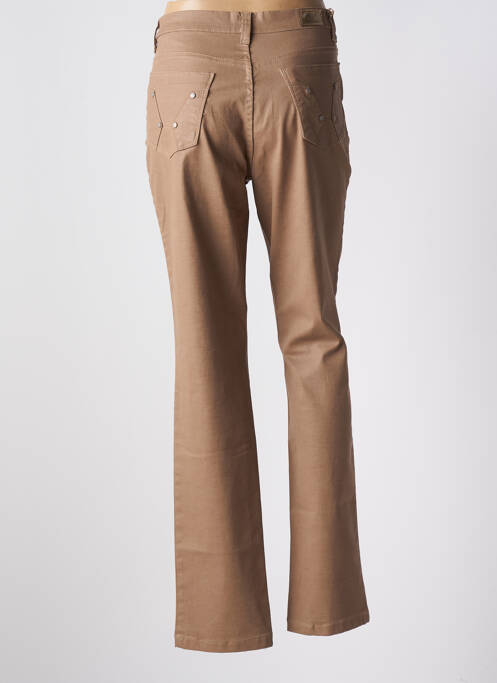 Pantalon slim marron WALTRON pour femme