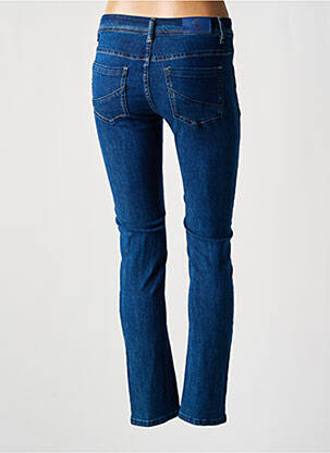 Jeans coupe slim tissage brut taille normale bleu S.QUISE femme