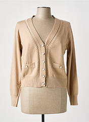 Gilet manches longues beige M&G MONOGRAM pour femme seconde vue