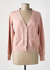 Gilet manches longues rose M&G MONOGRAM pour femme seconde vue