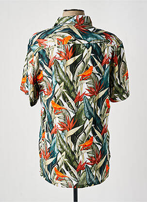 Chemise manches courtes imprimé fantaisie vert LEE COOPER homme