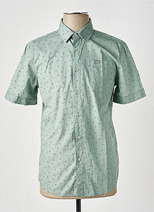 Chemise manches courtes poches vert OXBOW homme