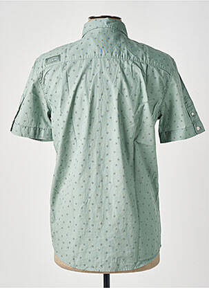 Chemise manches courtes poches vert OXBOW homme