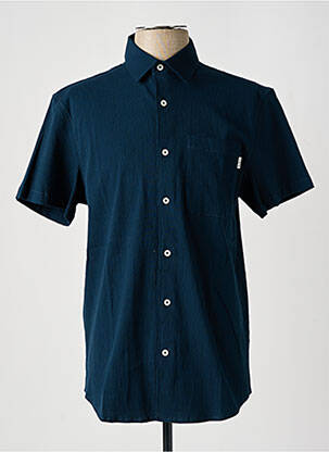 Chemise manches courtes poches bleu PEPE JEANS homme