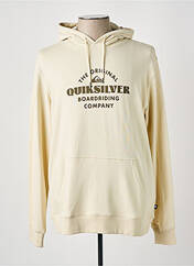 Sweat-shirt à capuche beige QUIKSILVER pour homme seconde vue