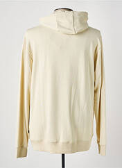 Sweat-shirt à capuche beige QUIKSILVER pour homme seconde vue