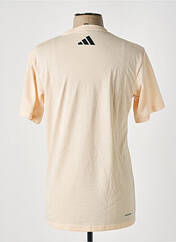 T-shirt beige ADIDAS pour homme seconde vue