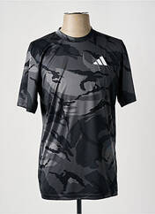 T-shirt gris ADIDAS pour homme seconde vue