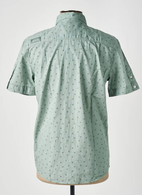 Chemise manches courtes poches vert OXBOW homme