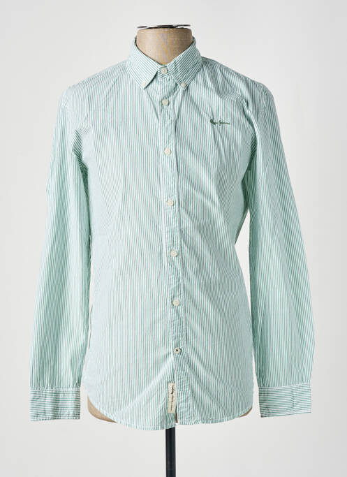 Chemise manches longues vert PEPE JEANS pour homme