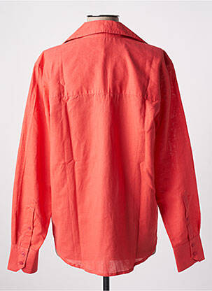 Chemisier coupe droite manches longues orange LEE COOPER femme