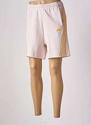 Bermuda taille élastique taille normale rose ADIDAS femme
