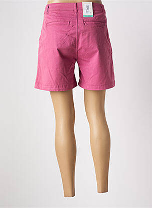 Short taille à pinces taille haute rose PEPE JEANS femme