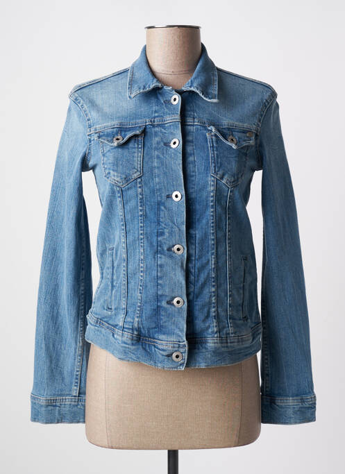 Veste casual bleu PEPE JEANS pour femme