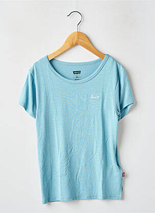 Top manches courtes manches courtes bleu LEVI'S fille