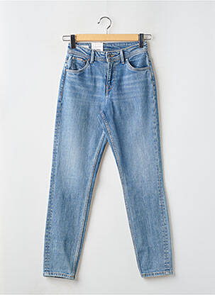 Jean coupe mom stretch taille haute bleu PEPE JEANS femme