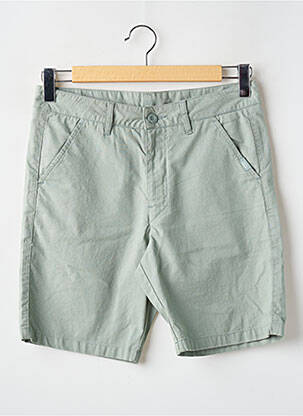 Bermuda tissage popeline taille normale vert OXBOW homme