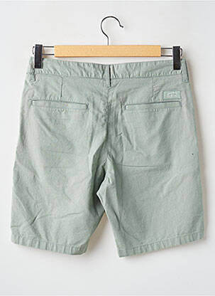 Bermuda tissage popeline taille normale vert OXBOW homme