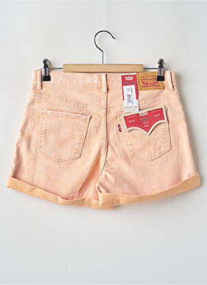 Short stretch taille ajustable orange LEVI'S fille