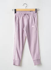 Jogging violet ADIDAS pour fille seconde vue