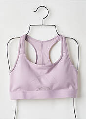 Soutien-gorge violet ADIDAS pour femme seconde vue