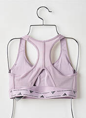 Soutien-gorge violet ADIDAS pour femme seconde vue