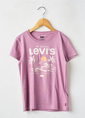 T-shirt rose LEVIS pour enfant seconde vue