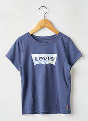 T-shirt bleu LEVIS pour fille seconde vue