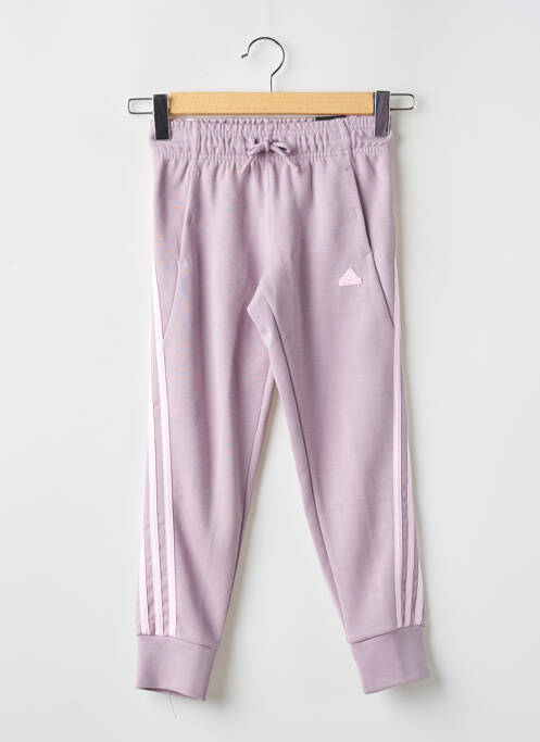 Jogging violet ADIDAS pour fille