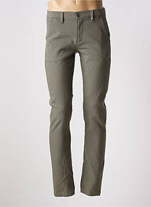 Pantalon chino stretch taille normale vert LEE COOPER homme
