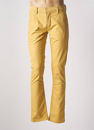 Pantalon chino stretch taille normale jaune LEE COOPER homme