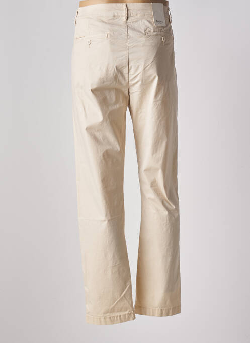 Pantalon chino beige PEPE JEANS pour homme