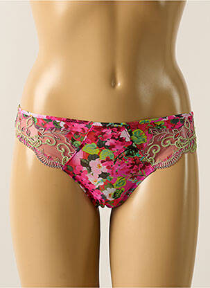 Tanga rose LISE CHARMEL pour femme