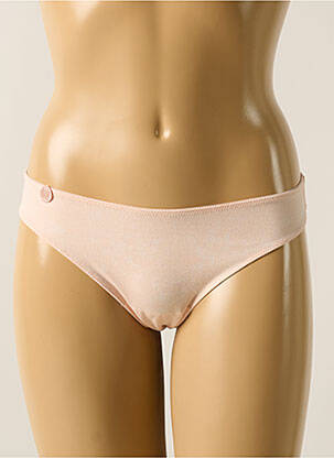 Tanga rose MARIE JO pour femme