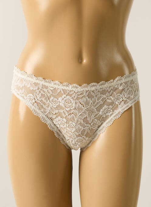 Tanga blanc AUBADE pour femme