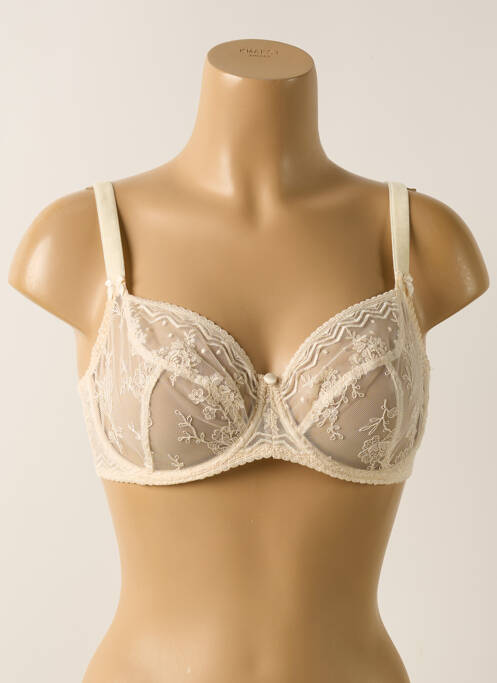 Soutien-gorge beige EMPREINTE pour femme