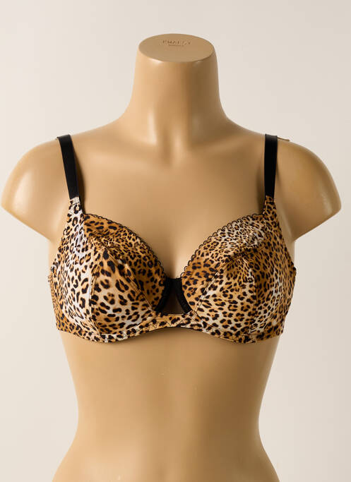 Soutien-gorge marron ANTIGEL pour femme