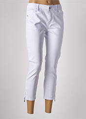 Pantalon 7/8 blanc KALISSON pour femme seconde vue