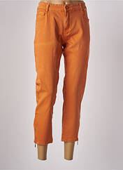 Pantalon 7/8 orange KALISSON pour femme seconde vue