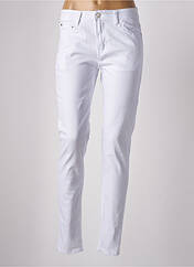 Pantalon slim blanc KALISSON pour femme seconde vue