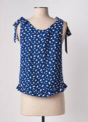 Top bleu SARAH JOHN pour femme seconde vue