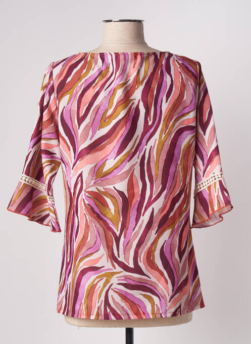 Tunique manches longues violet UNICA PLUS pour femme