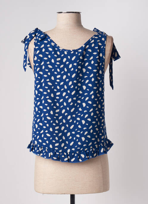 Top bleu SARAH JOHN pour femme
