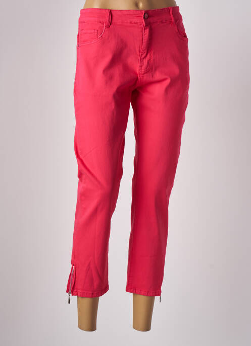 Pantalon 7/8 rose fonce KALISSON pour femme