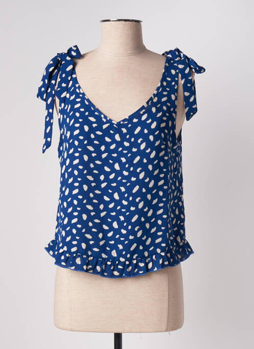 Top bleu SARAH JOHN pour femme